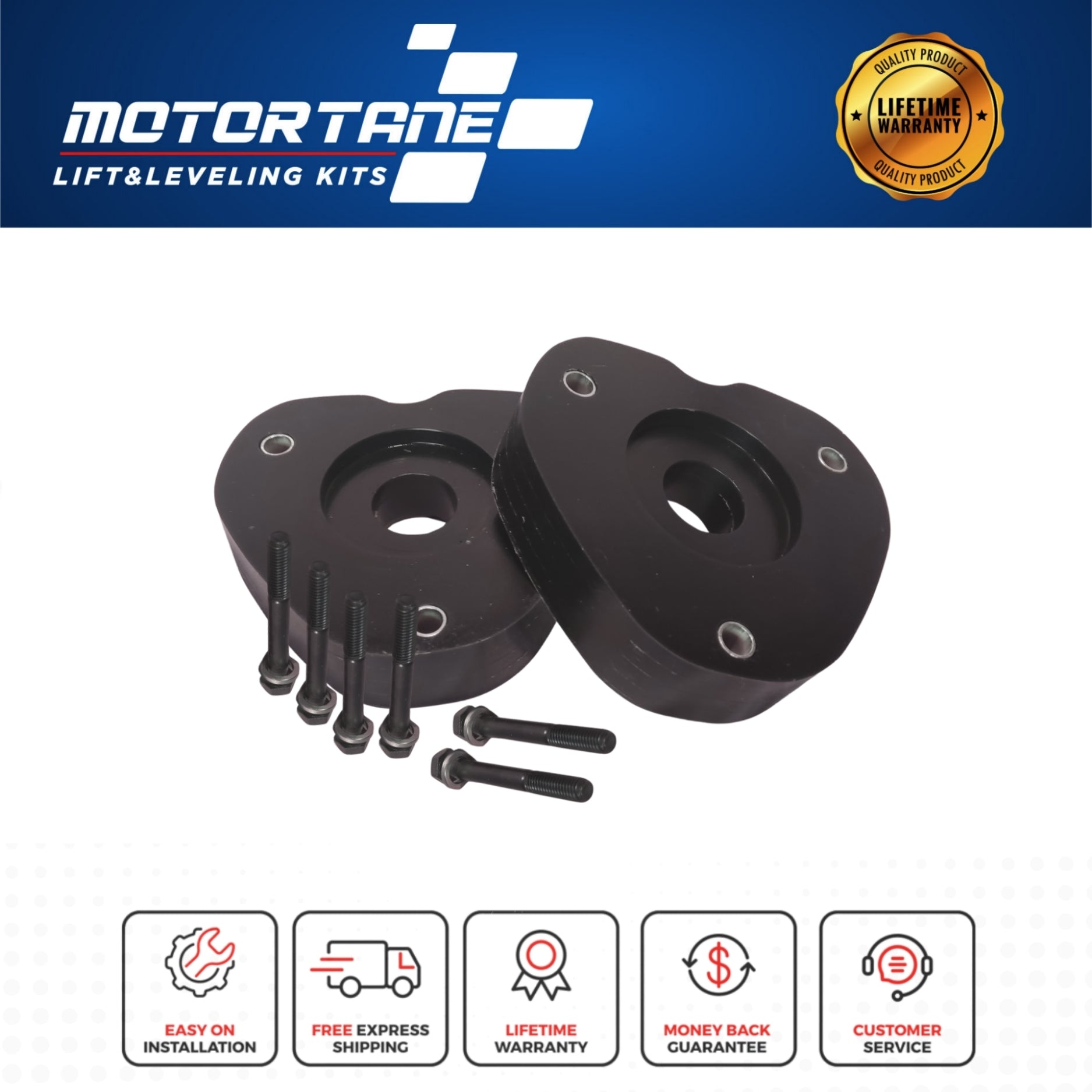 Lift Kit for NISSAN PATHFINDER R52 2012-2026 Front – Motortane