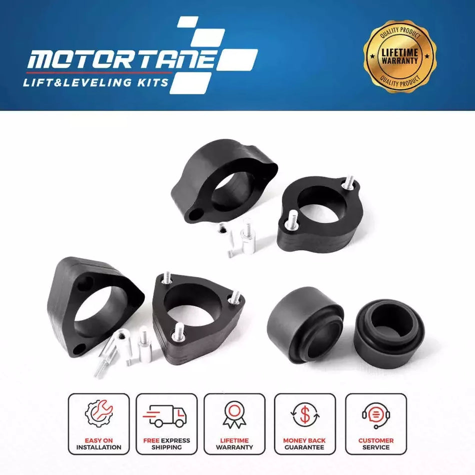 Lift Kit for MITSUBISHI OUTLANDER II 2005-2012 40mm Front & 50mm Rear Easy Mount